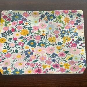 Floral Patterned Fabric Square